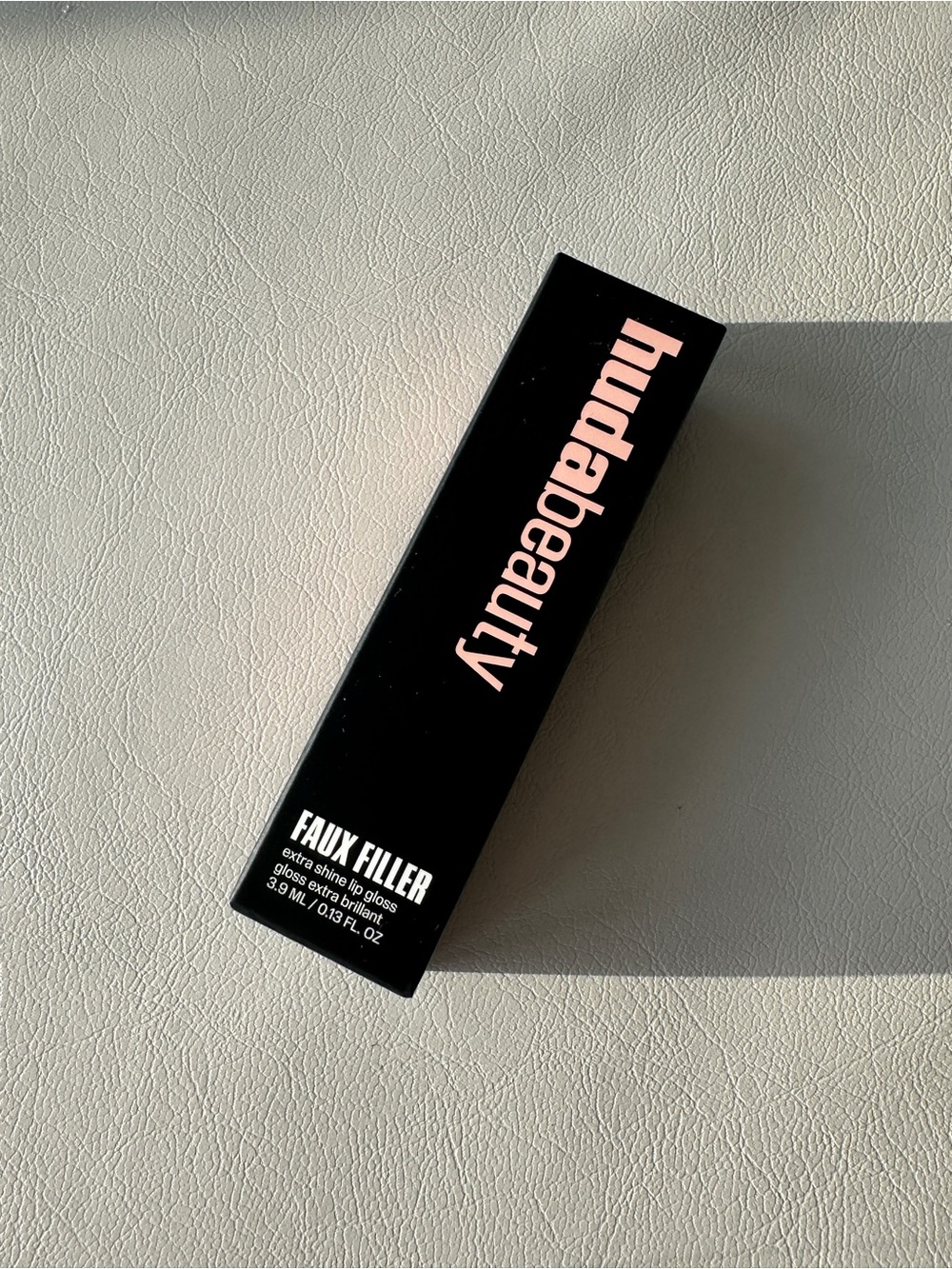 NWT HUDA BEAUTY Faux Filler Extra Shine Lip Gloss Sugar Baby 3.9ml